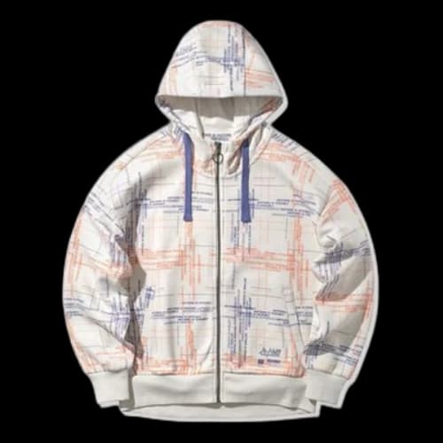 Li-Ning Alphabet Printing Frost Jacket 'White'