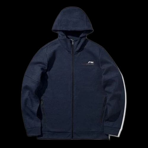 Li-Ning Logo Cardigan Navy Blue