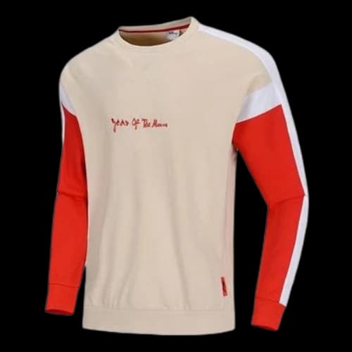 Li-Ning x Disney Round Neck Pullover 'Beige Red'