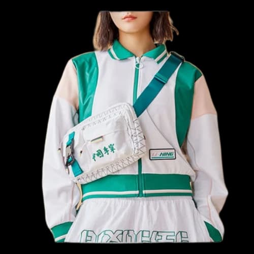 Li-Ning Paris fashion week SS20 Series Loose Cardigan White