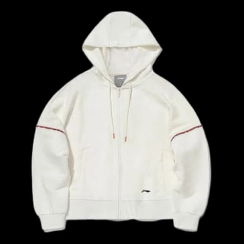 Li-Ning Training Series Cardigan Hoodie White