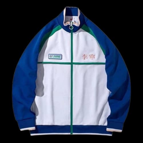 Li-Ning Paris fashion week Cardigan Jacket Loose White