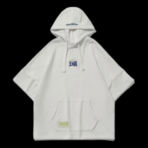Li-Ning CF Series hooded Short Sleeve Couple Style 'White'