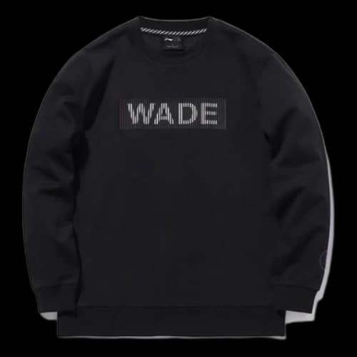 Li-Ning Way Of Wade Graphic Sweatshirt 'Black'