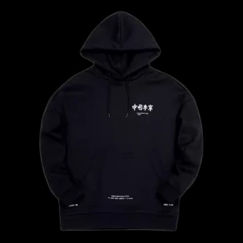 Li-Ning Paris Fashion Week Loose Pullover Hoodie 'Black'