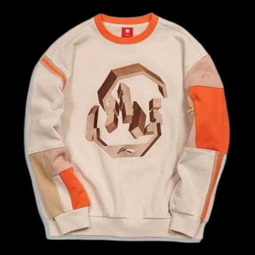 Li-Ning Paris Fashion Week 2020 Series Pullover 'Beige Orange'