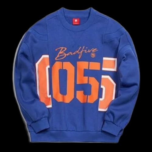 Li-Ning Paris fashion week Loose Pullover 'Blue'