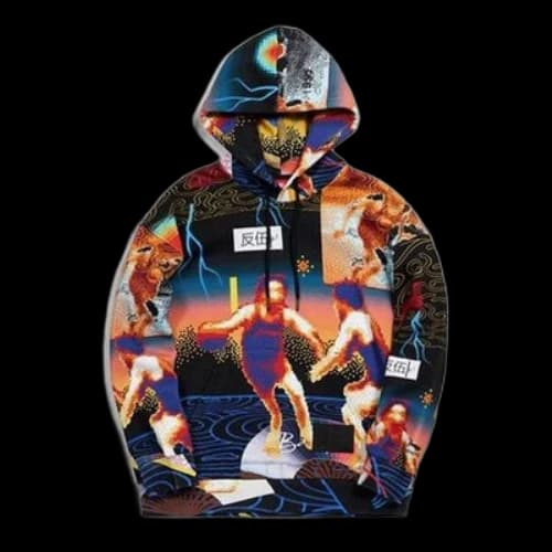 Li-Ning Paris fashion week FW20 Series Loose Pullover Hoodie 'Multi-Color'