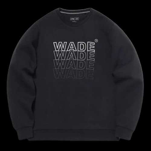 Li-Ning Wade Logo Sweatshirt 'Black'