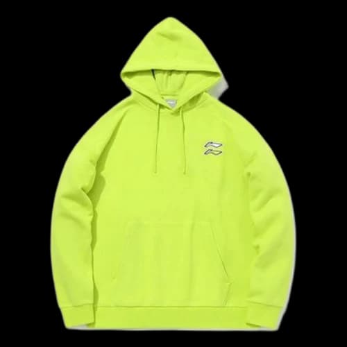 Li-Ning Sports Fashion Series Loose Pullover Couple Style Yellow Green