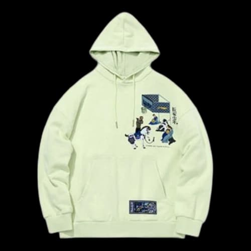Li-Ning BadFive Pullover Hoodie 'Light Green'