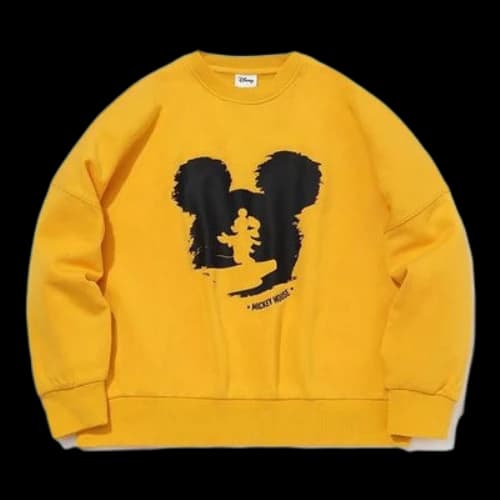 Li-Ning x Disney Athleisure Casual Pullover 'Yellow Black' (Women's)