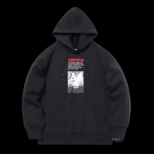 Li-Ning Pullover Loose hooded Sports Long Sleeves Couple Style Black