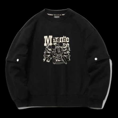 Li-Ning x Disney Crossover Sports Printing Graphic Hoodie 'Black' (Women's)