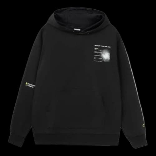Li-Ning Skateboard Graphic Hoodie 'Black'