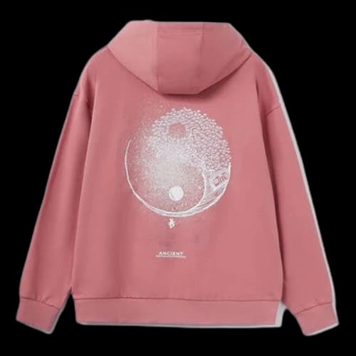 Li-Ning Skateboard Graphic Hoodie 'Pink'