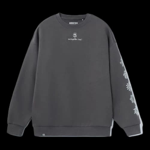 Li-Ning x Jon Burgerman BadFive Graphic Sweatshirt 'Grey'