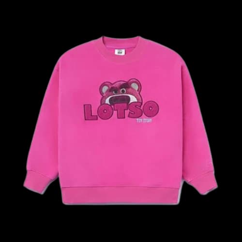 Li-Ning x Disney Toy Story Lotso Graphic Sweatshirt 'Pink' (Women's)
