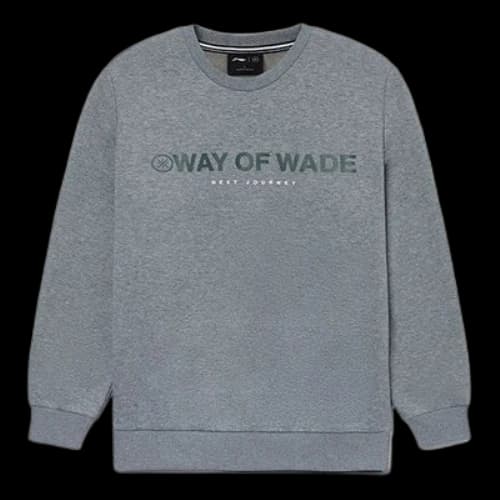 Li-Ning Way of Wade Round Neck Sweatshirts 'Grey'