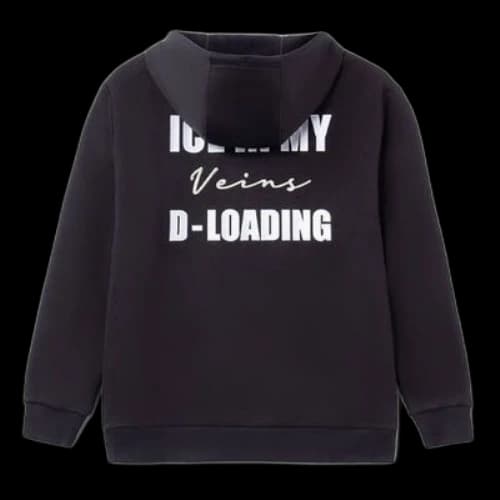 Li-Ning Wade Series Fleece Lined Stay Warm Loose Pullover 'Black'