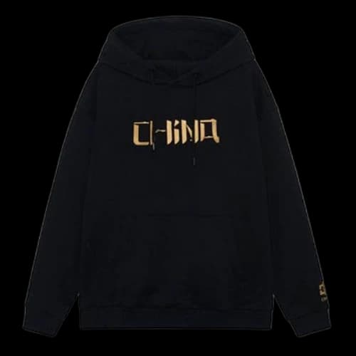 Li-Ning Sports Living Series Alphabet Embroidered Loose Couple Style Hoodie 'Black'