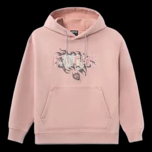 Li-Ning BadFive Graphic Fleece Hoodie 'Pink'