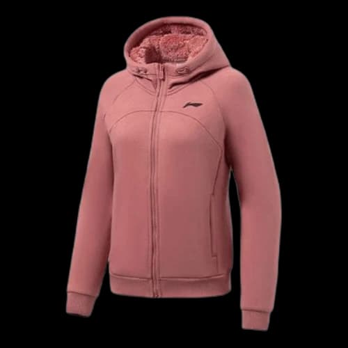 Li-Ning Athletics Winter Warm Hooded Jacket 'Rose Pink' (Women's)