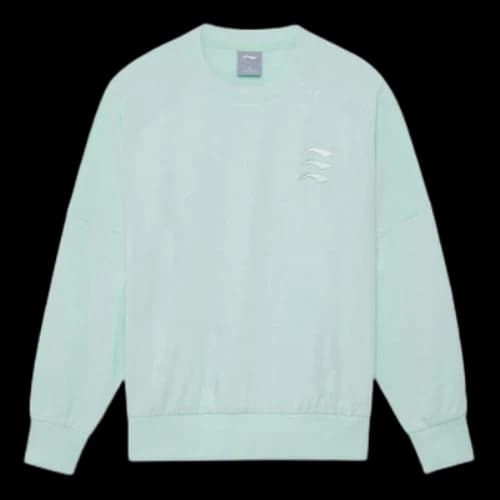 Li-Ning Triple Logo Sweatshirt 'Mint Green' (Women's)