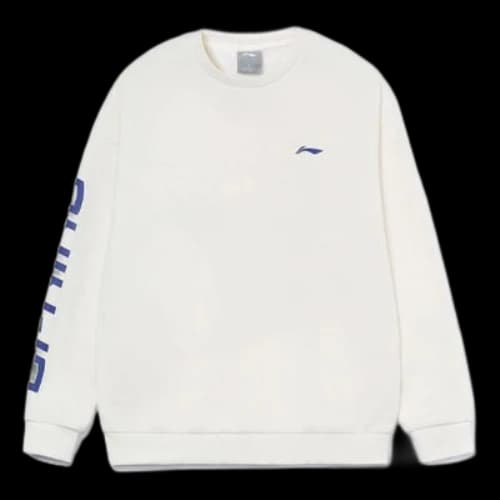 Li-Ning Training Series Stay Warm Fleece Pullover 'White'