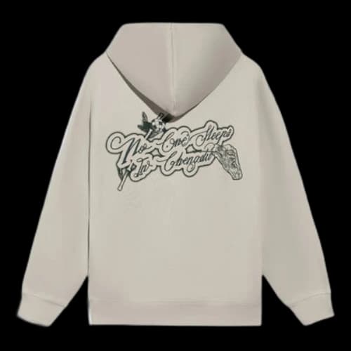 Li-Ning BadFive Sports Basketball Series Printing Hoodie 'Beige Black'