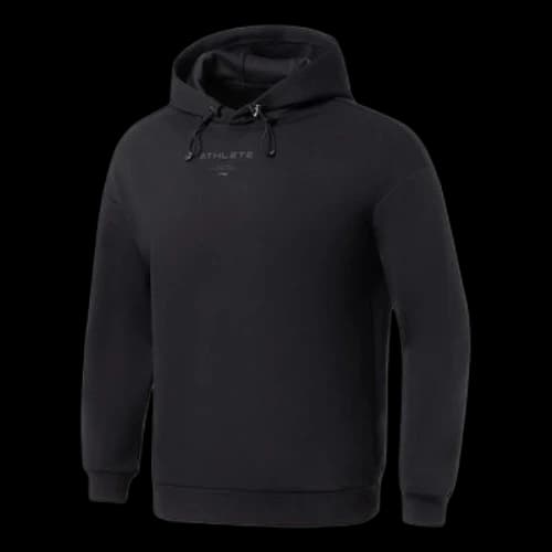 Li-Ning Gym Series Solid Color Loose Hoodie 'Black'