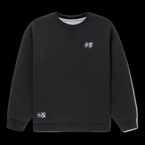 Li-Ning Sports Stylish Series Reversible Loose Round Neck Pullover 'Black'