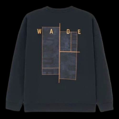 Li-Ning Wade Series Alphabet Embroidered Round Neck Pullover 'Black'