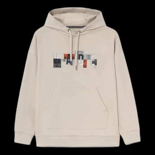 Li-Ning Way Of Wade Logo Hoodie 'Oatmeal'