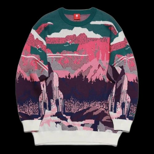 Li-Ning All-Over Print Sweater 'Multi-Color'