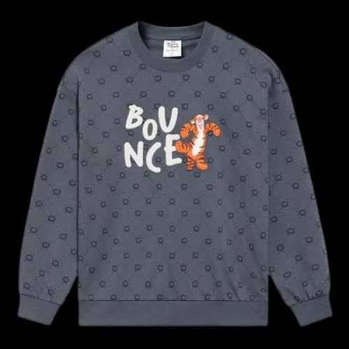 Li-Ning x Disney Graphic Sweatshirt 'Storm Grey'