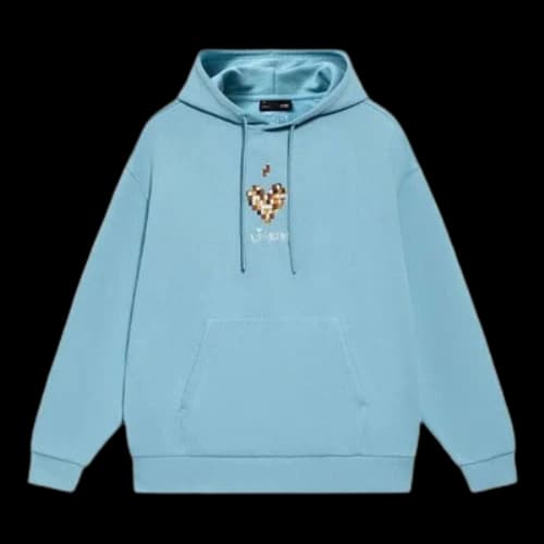 Li-Ning Sports Fashion Series Casual hooded Sports Pullover Hoodie 'Blue'