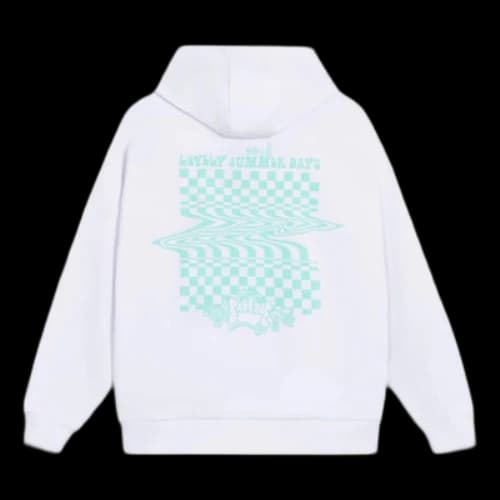 Li-Ning BADFIVE Casual Sport Hoodie 'White Aqua' (Women's)