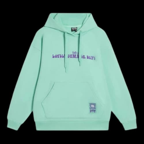 Li-Ning BadFive Graphic Hoodie 'Mint Green' (Women's)