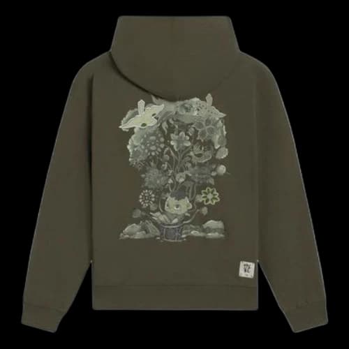 Li-Ning Sports Style Hoodie 'Olive Green'