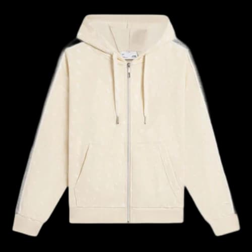 Li-Ning All-Over Print Hooded Jacket 'Beige' (Women's)