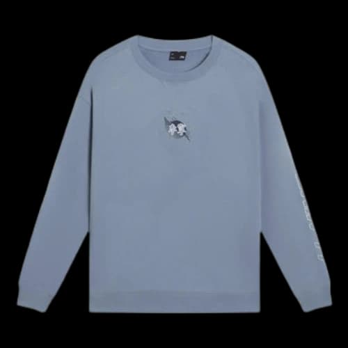 Li-Ning FW22 Logo Print Pullover 'Blue'