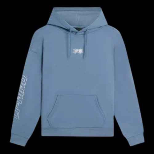 Li-Ning Embroidered Logo Hoodie 'Blue'
