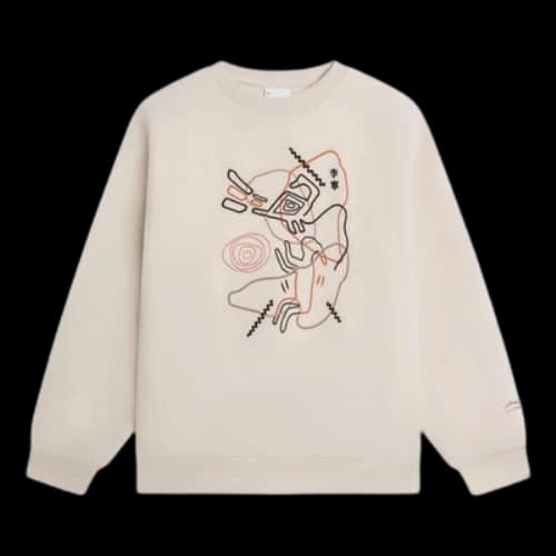 Li-Ning Embroidered Logo Sweatshirt 'White' (Women's)