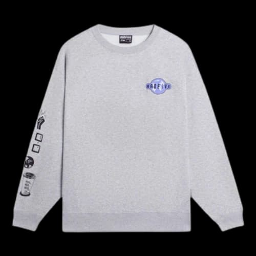 Li-Ning BadFive Graphic Sweatshirt 'Grey'