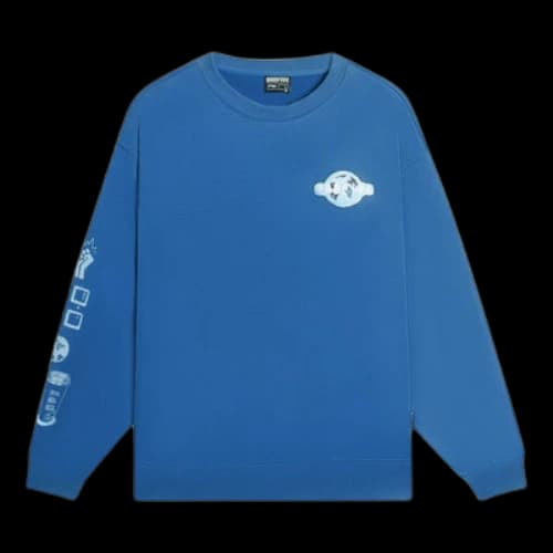 Li-Ning BadFive Graphic Sweatshirt 'Blue'