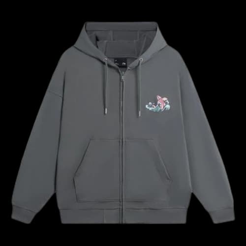 Li-Ning Chinese Culture Graphic Hooded Jacket 'Grey'