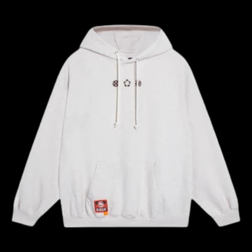 Li-Ning BadFive Changan Boy Graphic Hoodie 'Light Grey'