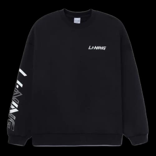 Li-Ning Graphic Sweatshirt 'Black'