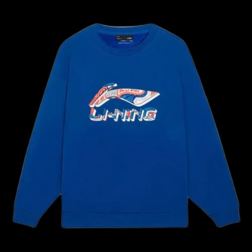 Li-Ning Essential Logo Sweatshirt 'Blue'